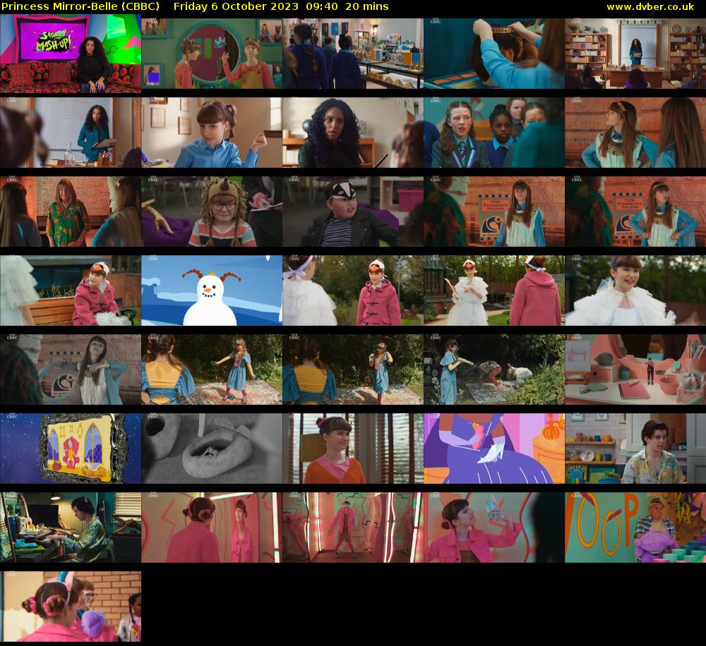 Princess Mirror-Belle (CBBC) Friday 6 October 2023 09:40 - 10:00