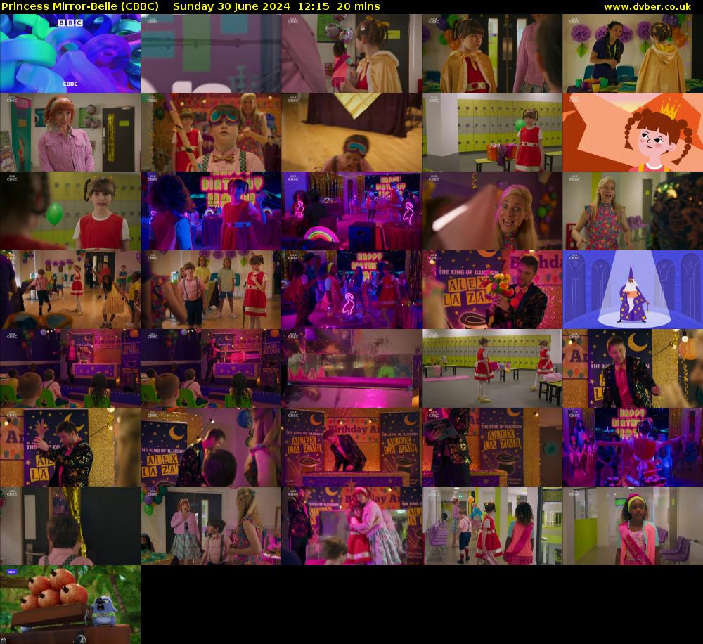 Princess Mirror-Belle (CBBC) Sunday 30 June 2024 12:15 - 12:35