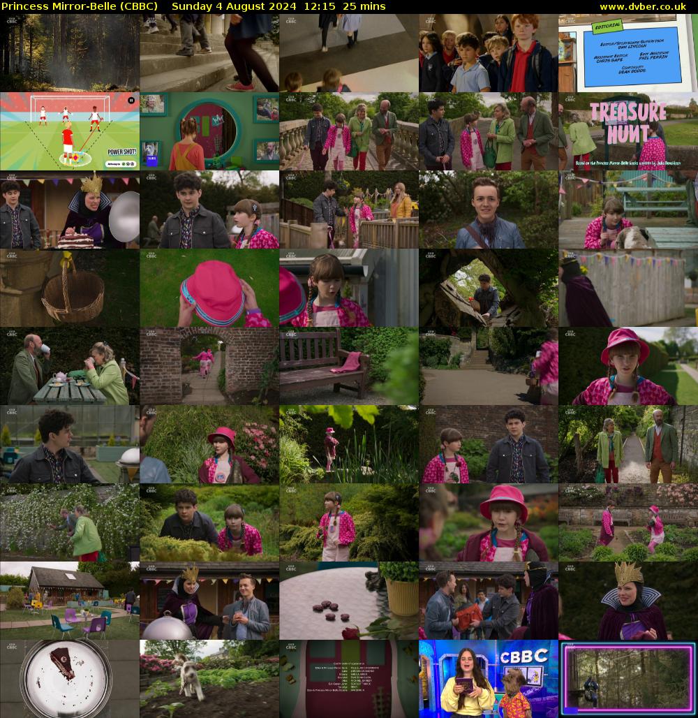 Princess Mirror-Belle (CBBC) Sunday 4 August 2024 12:15 - 12:40