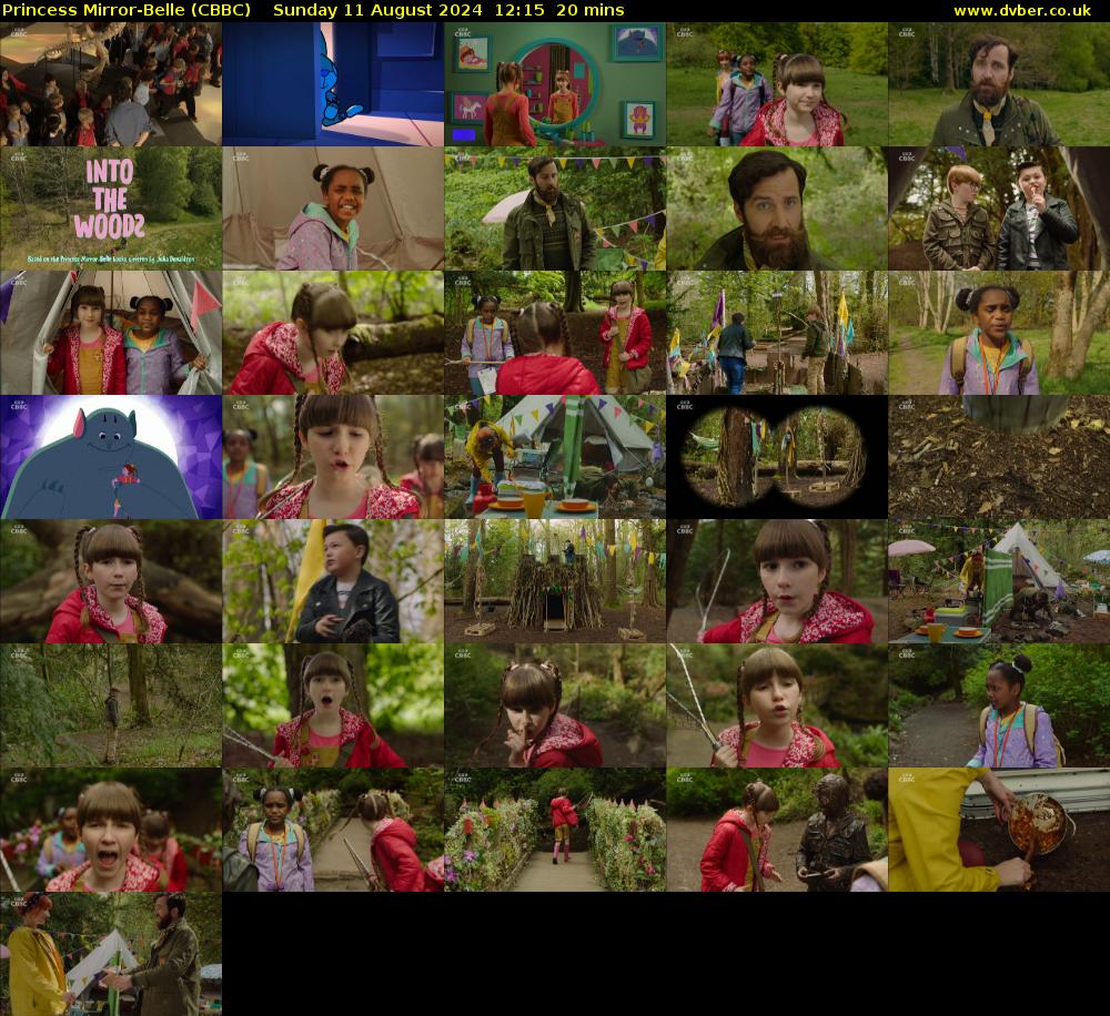 Princess Mirror-Belle (CBBC) Sunday 11 August 2024 12:15 - 12:35