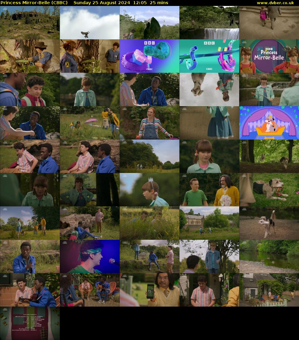 Princess Mirror-Belle (CBBC) Sunday 25 August 2024 12:05 - 12:30