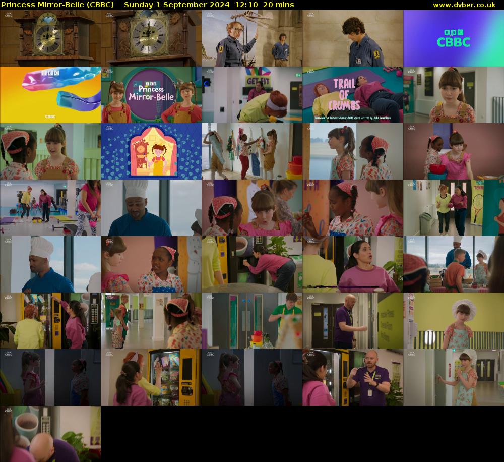 Princess Mirror-Belle (CBBC) Sunday 1 September 2024 12:10 - 12:30