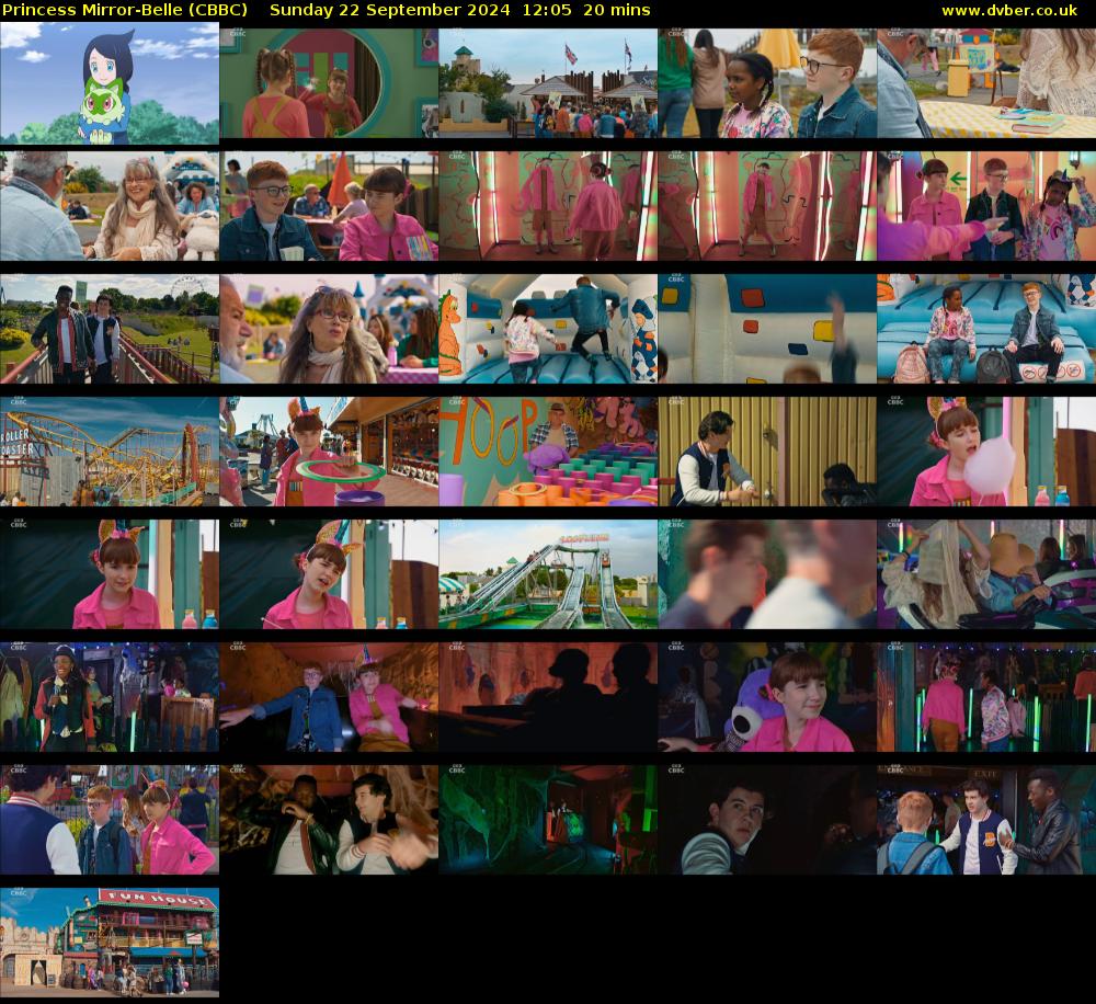 Princess Mirror-Belle (CBBC) Sunday 22 September 2024 12:05 - 12:25