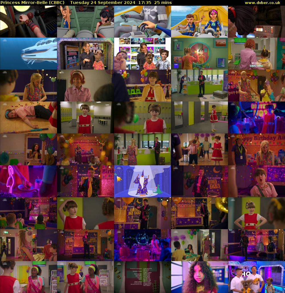 Princess Mirror-Belle (CBBC) Tuesday 24 September 2024 17:35 - 18:00