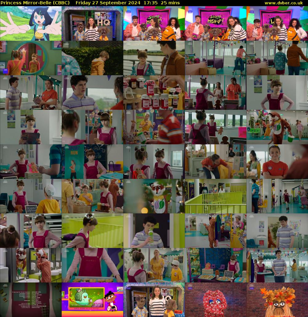 Princess Mirror-Belle (CBBC) Friday 27 September 2024 17:35 - 18:00