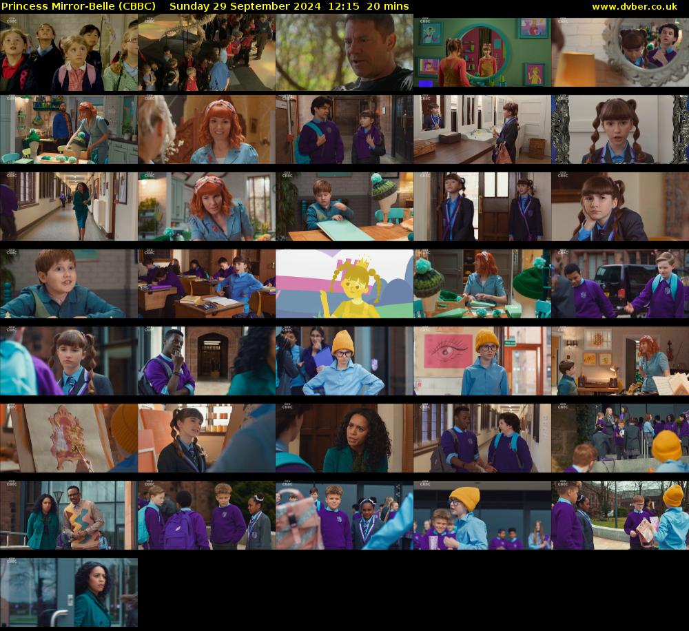 Princess Mirror-Belle (CBBC) Sunday 29 September 2024 12:15 - 12:35