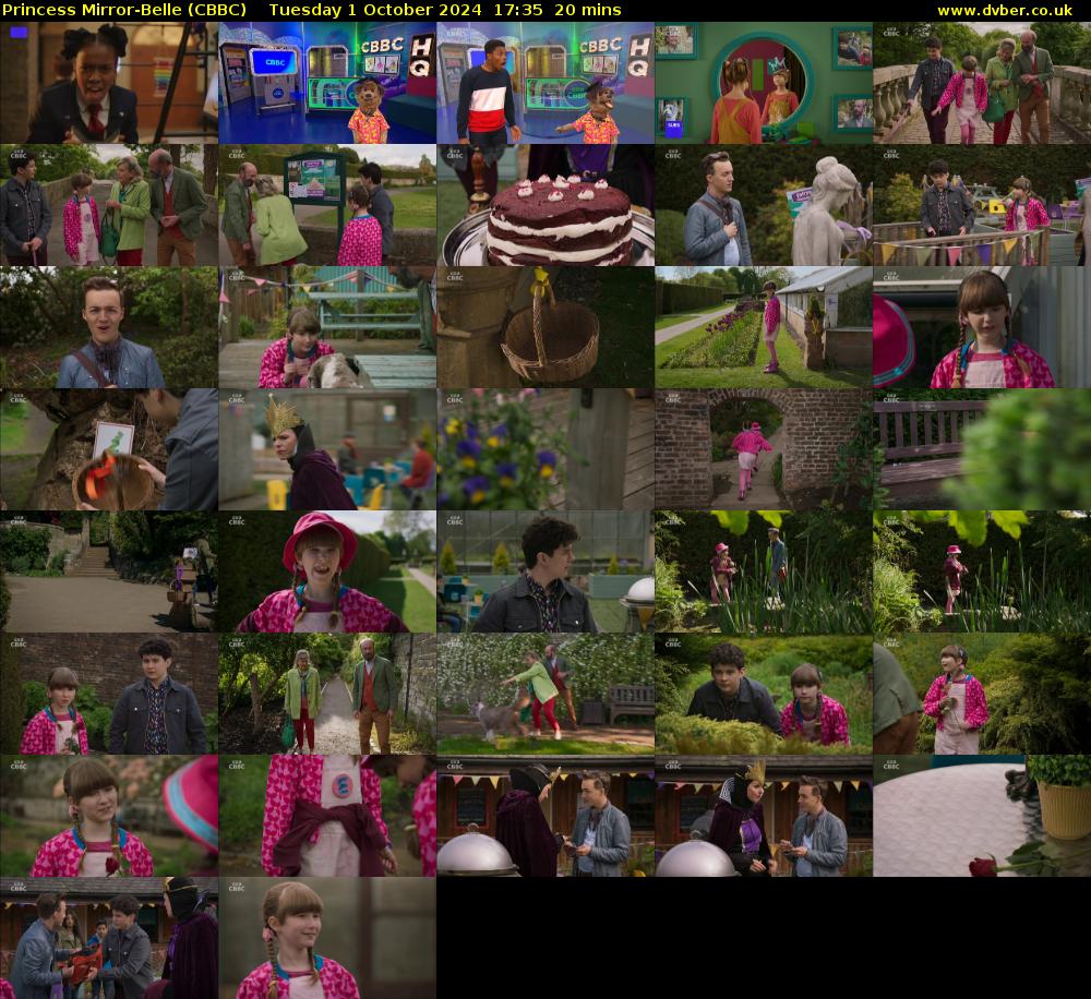 Princess Mirror-Belle (CBBC) Tuesday 1 October 2024 17:35 - 17:55