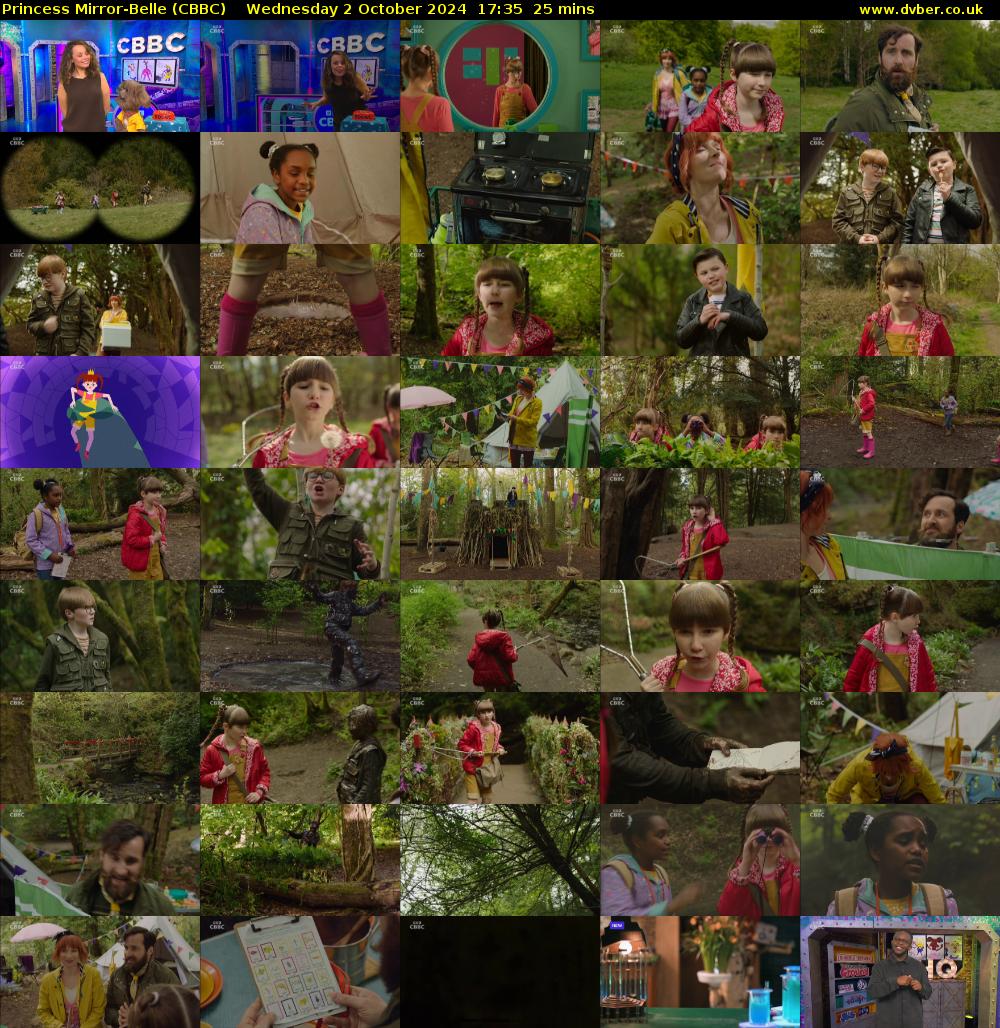 Princess Mirror-Belle (CBBC) Wednesday 2 October 2024 17:35 - 18:00