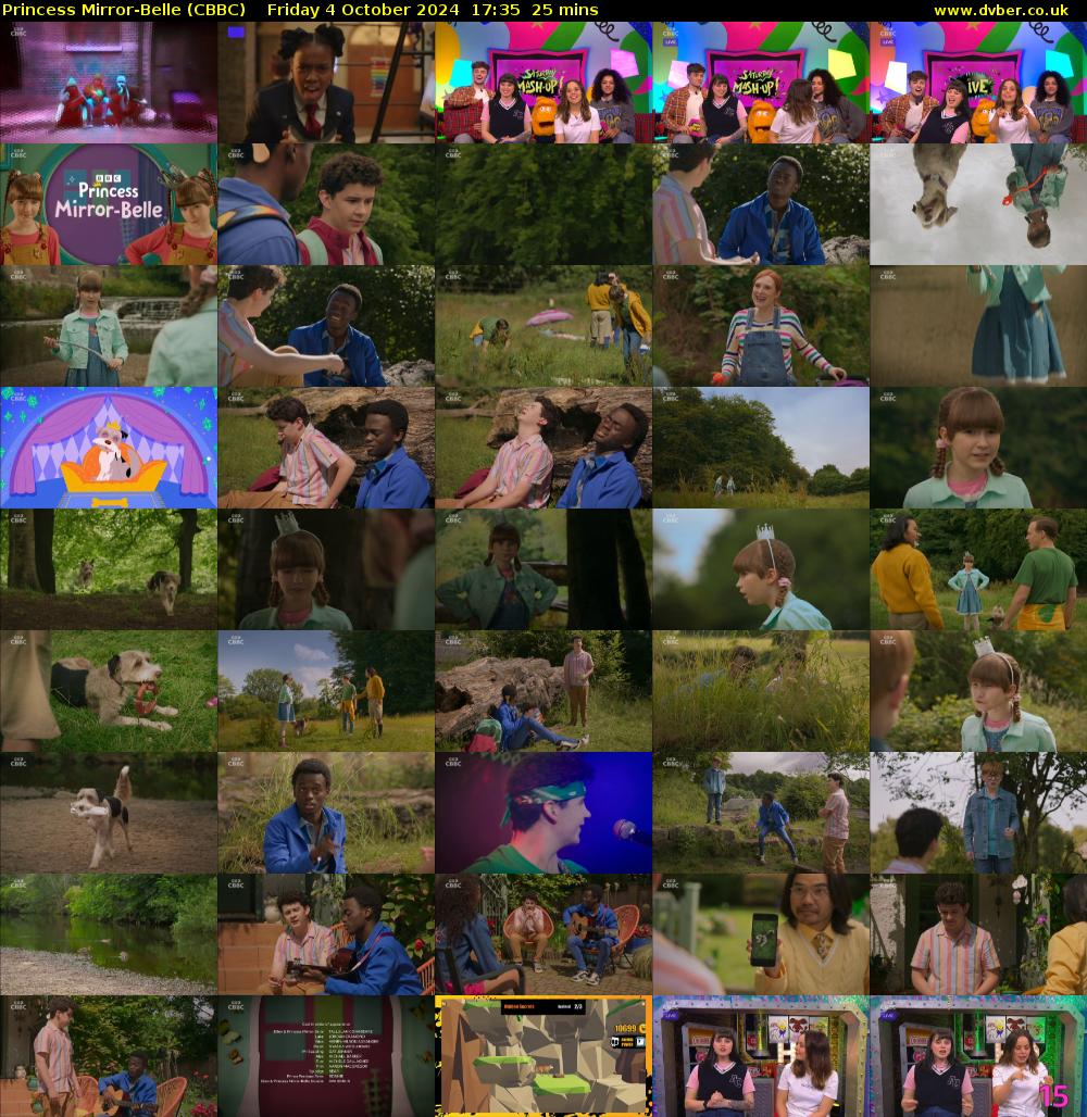 Princess Mirror-Belle (CBBC) Friday 4 October 2024 17:35 - 18:00