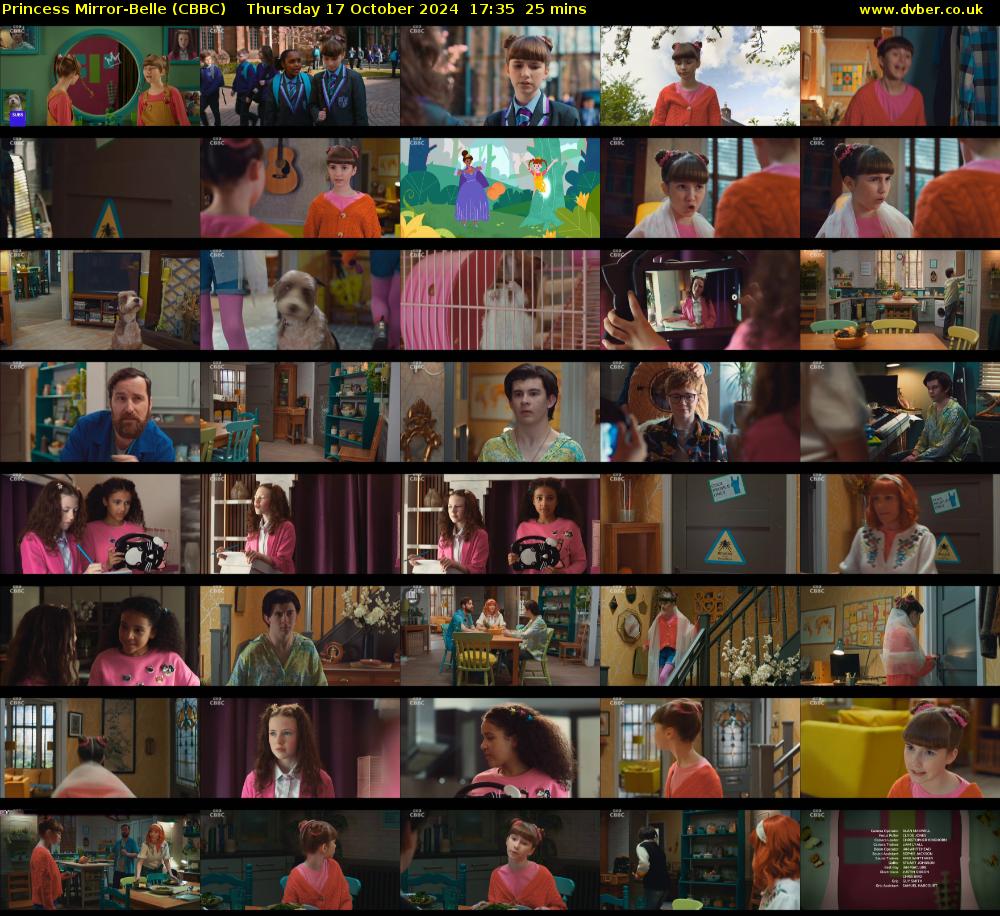 Princess Mirror-Belle (CBBC) Thursday 17 October 2024 17:35 - 18:00