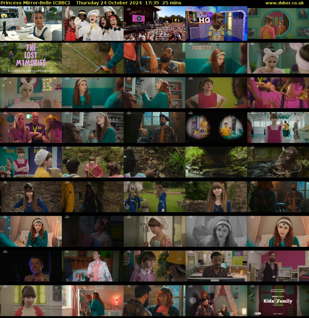 Princess Mirror-Belle (CBBC) Thursday 24 October 2024 17:35 - 18:00