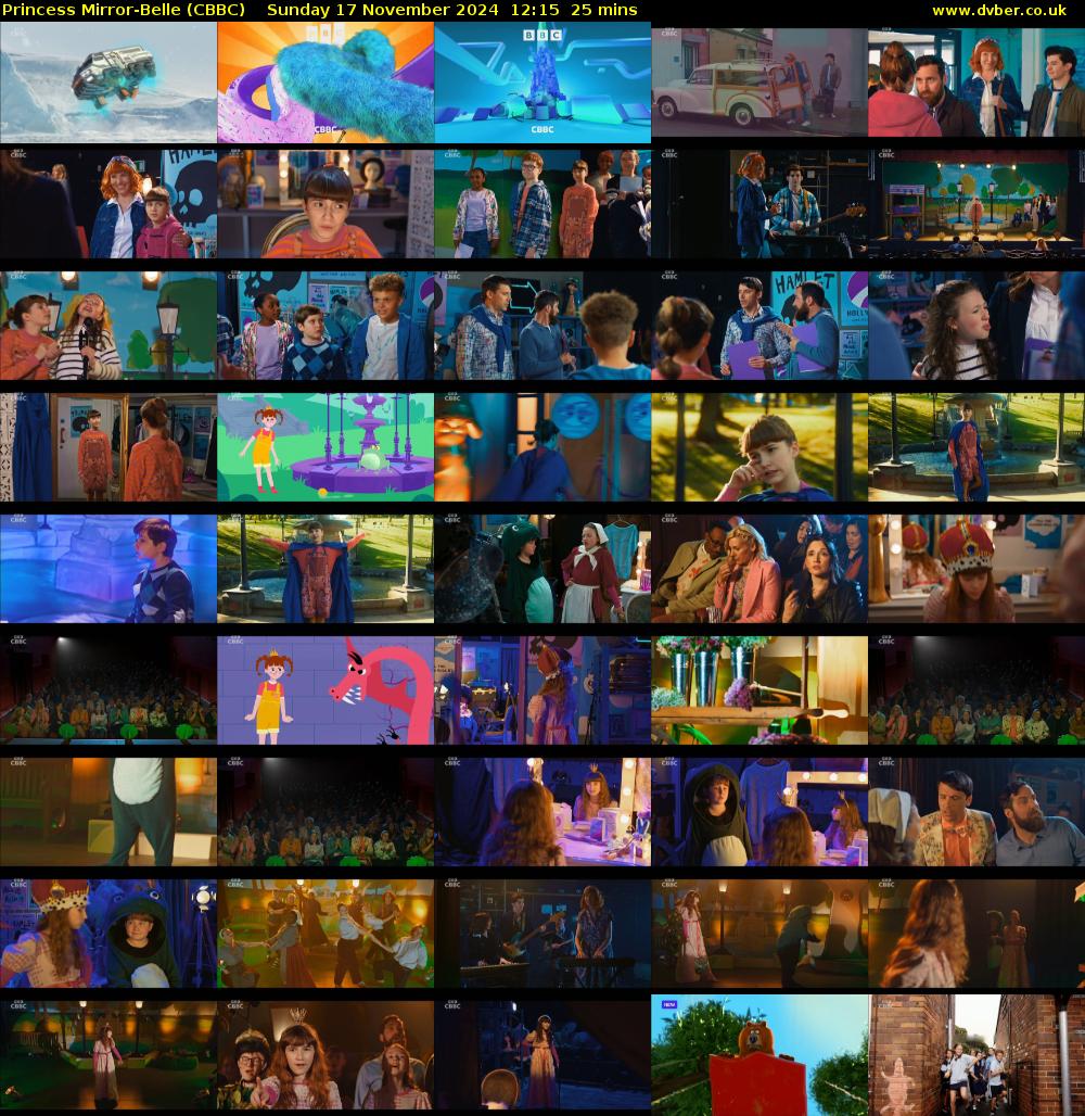Princess Mirror-Belle (CBBC) Sunday 17 November 2024 12:15 - 12:40