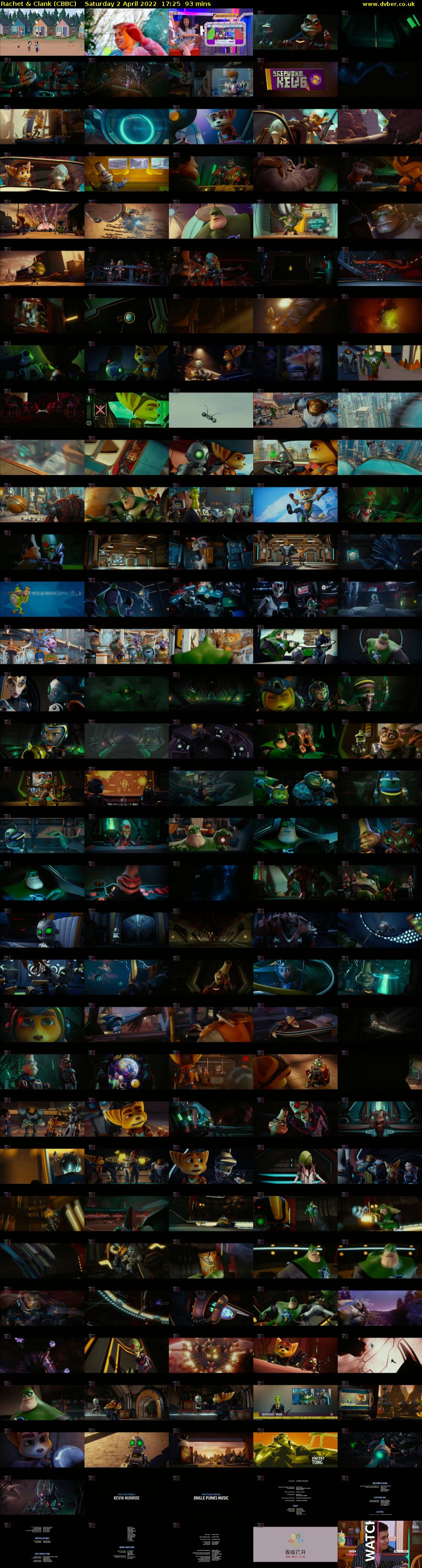 Rachet & Clank (CBBC) Saturday 2 April 2022 17:25 - 18:58