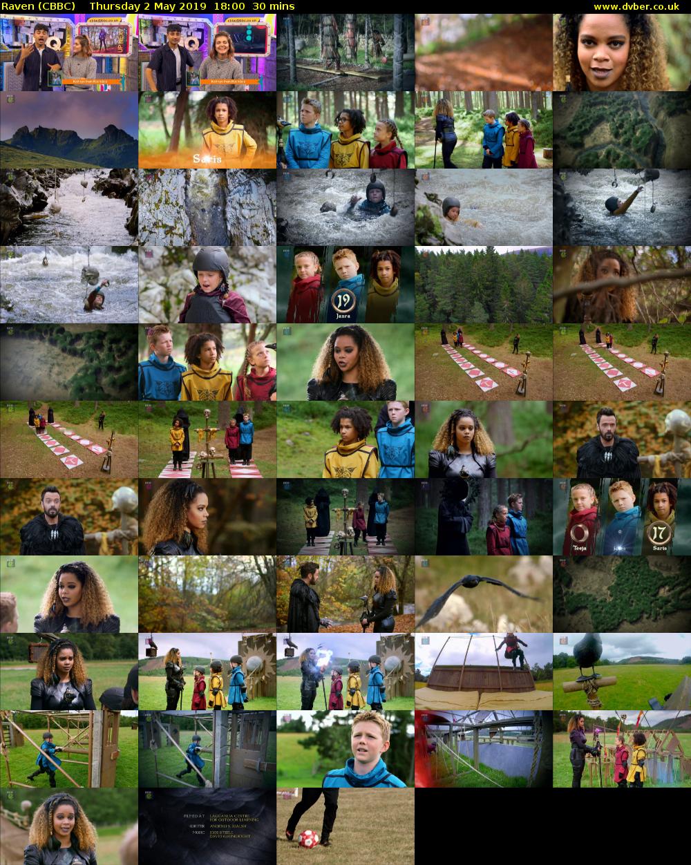 Raven (CBBC) Thursday 2 May 2019 18:00 - 18:30