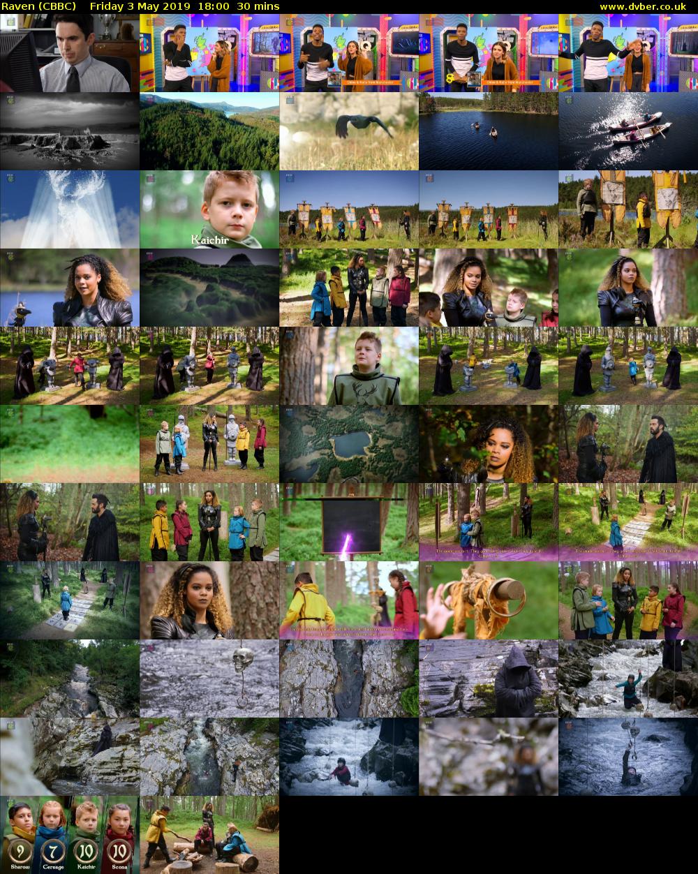 Raven (CBBC) Friday 3 May 2019 18:00 - 18:30