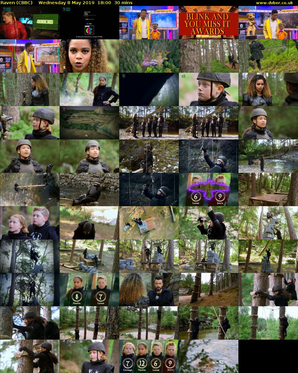 Raven (CBBC) Wednesday 8 May 2019 18:00 - 18:30