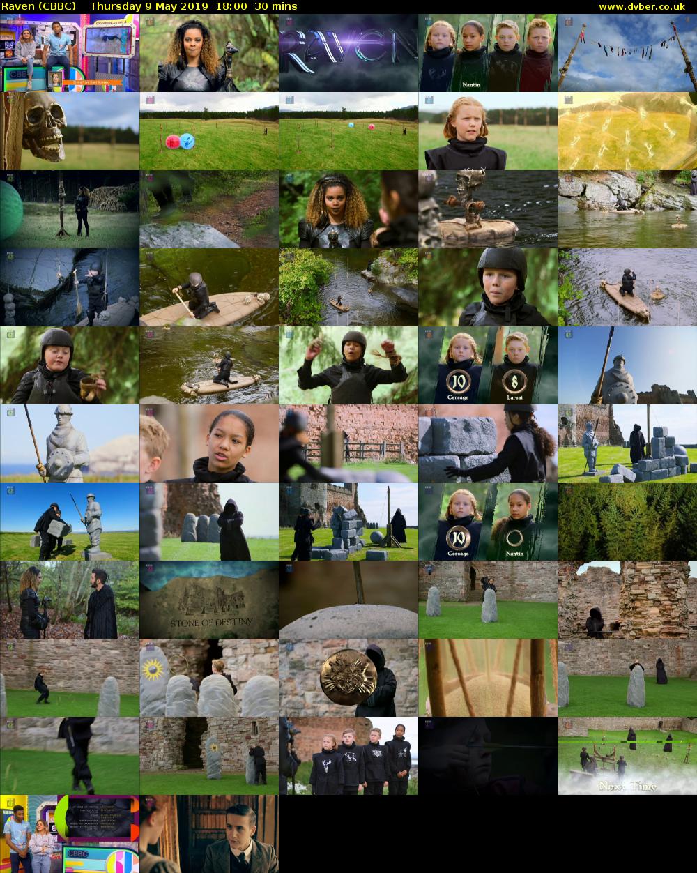 Raven (CBBC) Thursday 9 May 2019 18:00 - 18:30