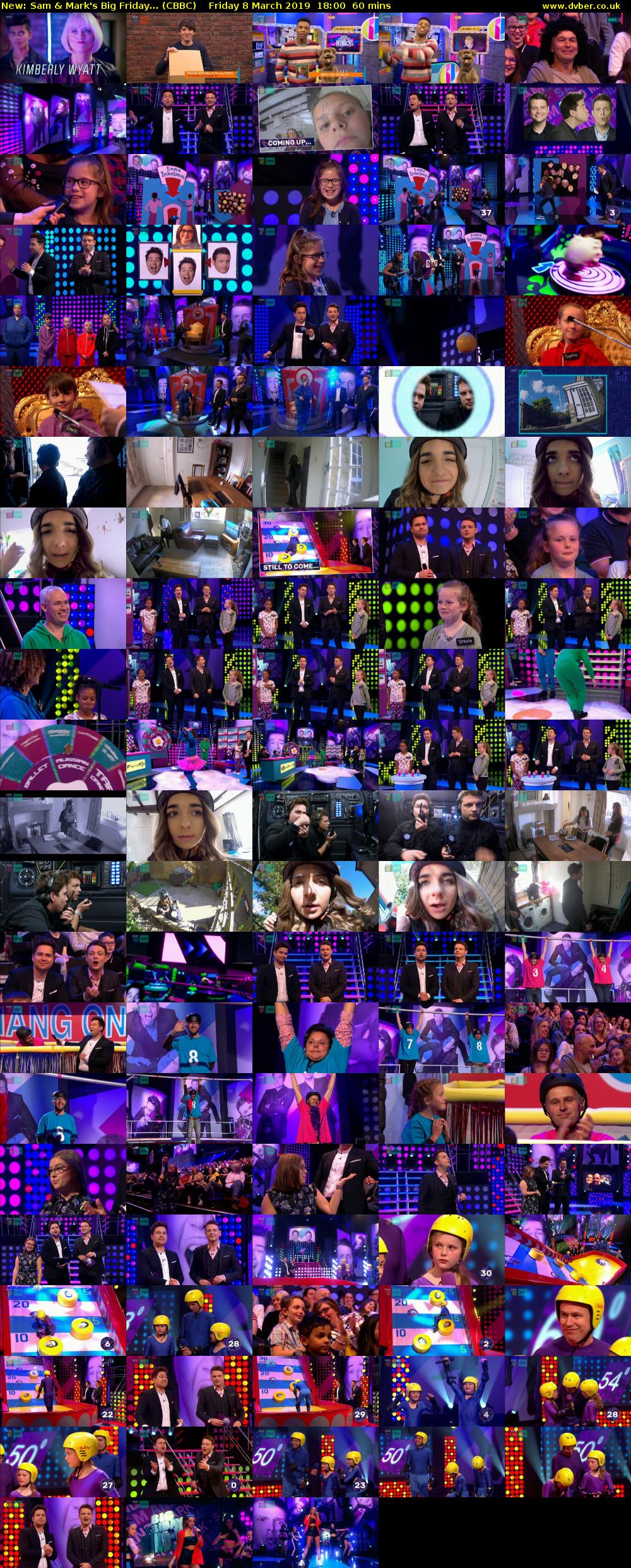 Sam & Mark's Big Friday... (CBBC) Friday 8 March 2019 18:00 - 19:00