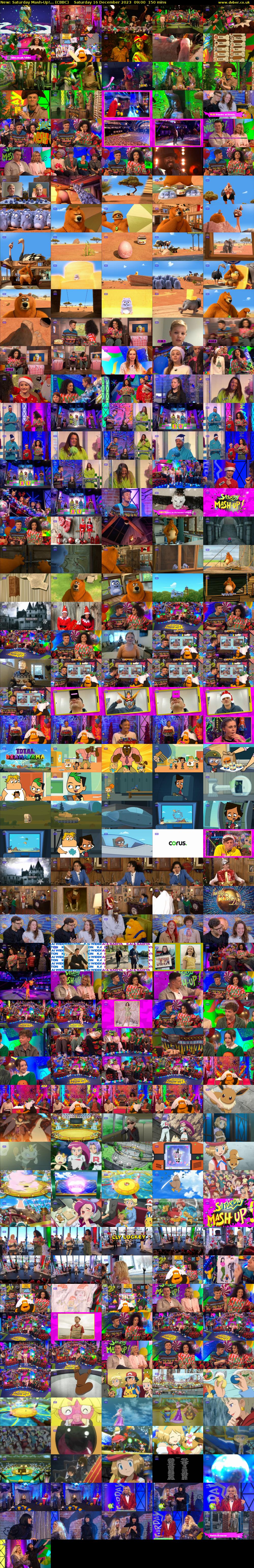 Saturday Mash-Up!... (CBBC) Saturday 16 December 2023 09:00 - 11:30
