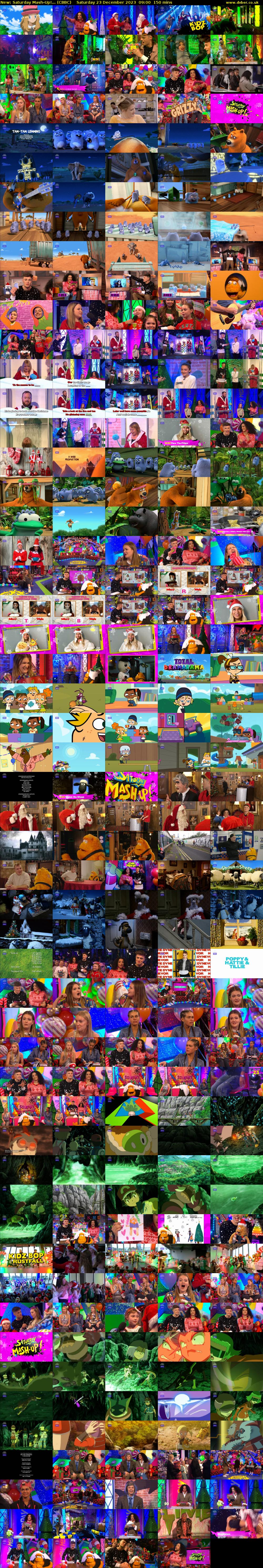 Saturday Mash-Up!... (CBBC) Saturday 23 December 2023 09:00 - 11:30
