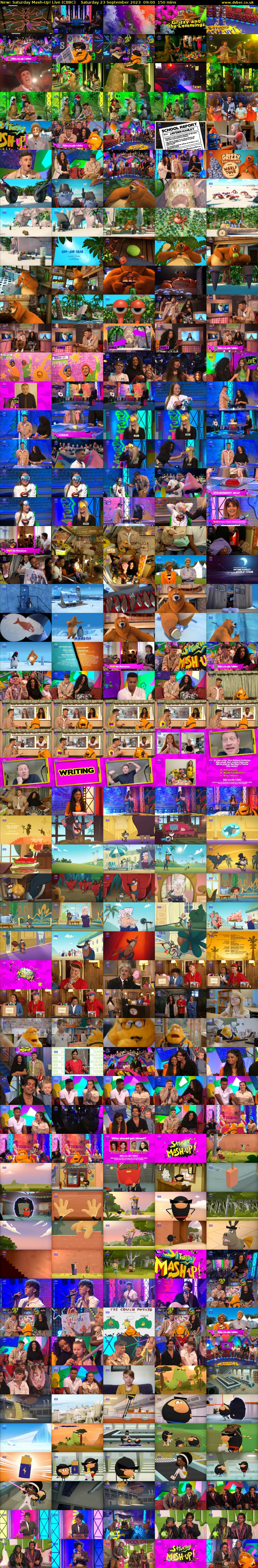 Saturday Mash-Up! Live (CBBC) Saturday 23 September 2023 09:00 - 11:30