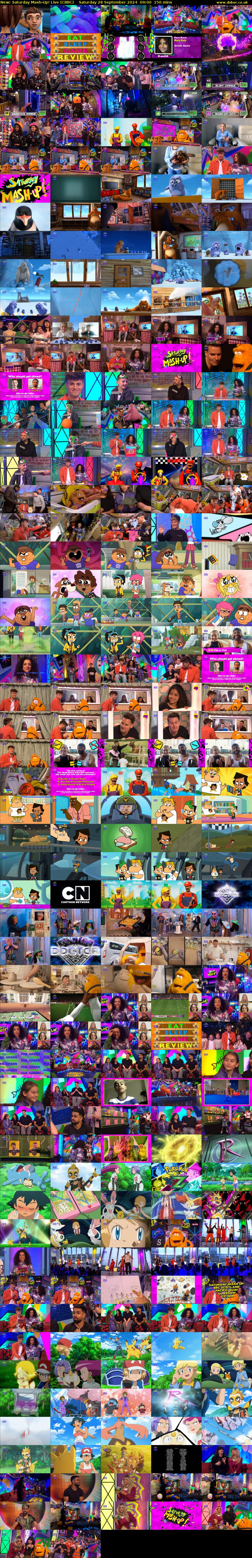 Saturday Mash-Up! Live (CBBC) Saturday 28 September 2024 09:00 - 11:30