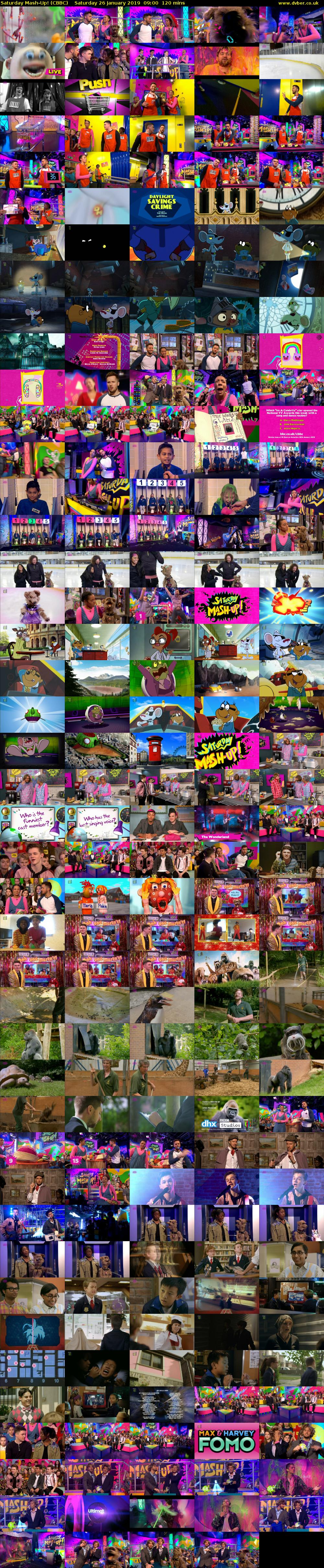 Saturday Mash-Up! (CBBC) Saturday 26 January 2019 09:00 - 11:00