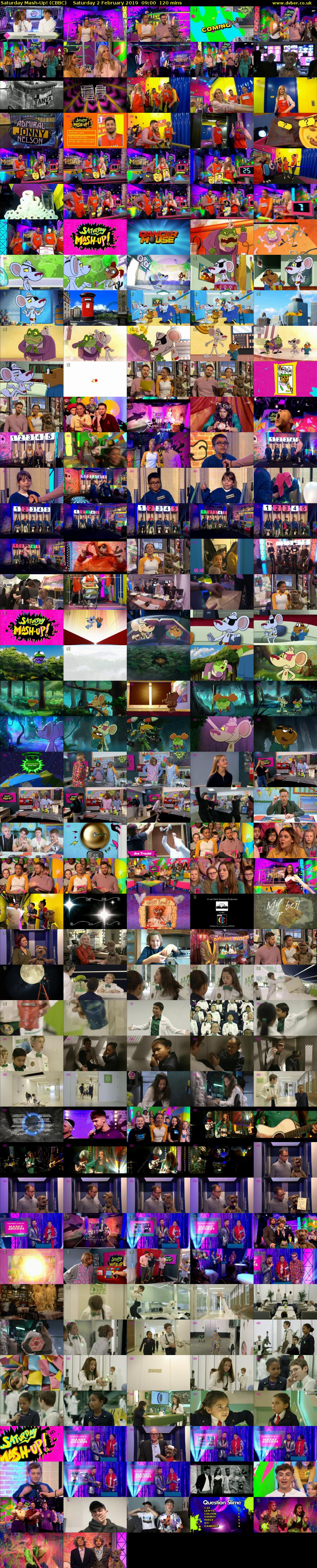 Saturday Mash-Up! (CBBC) Saturday 2 February 2019 09:00 - 11:00