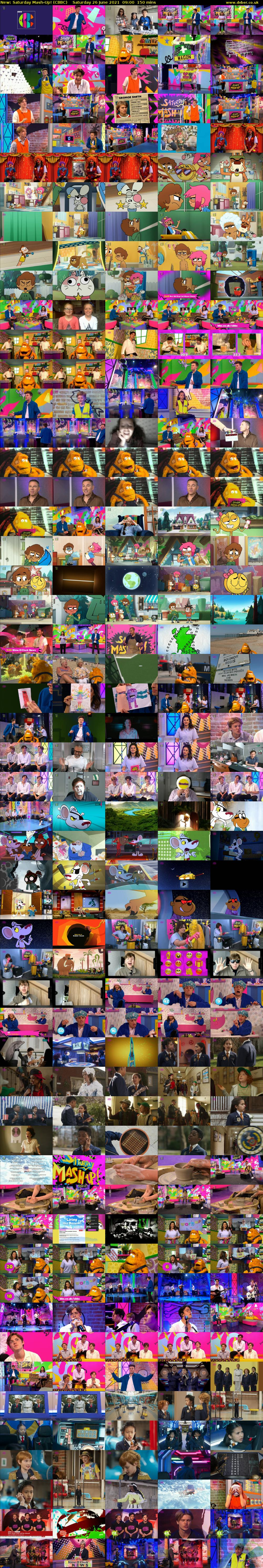 Saturday Mash-Up! (CBBC) Saturday 26 June 2021 09:00 - 11:30