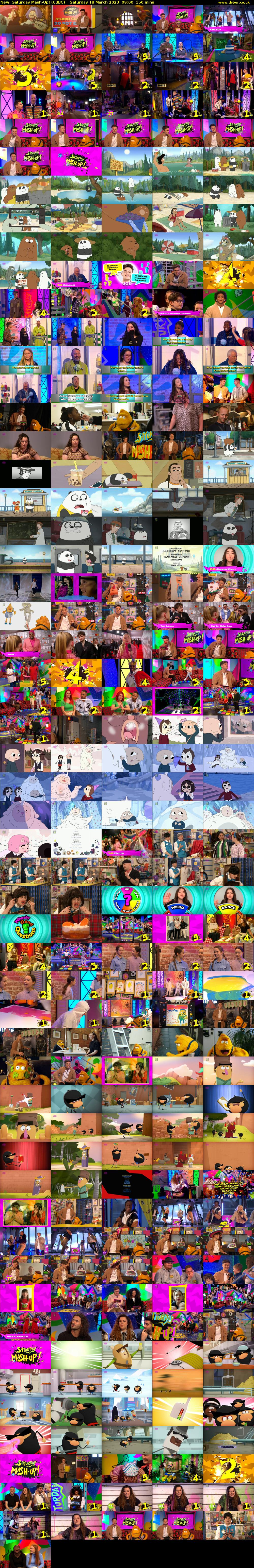 Saturday Mash-Up! (CBBC) Saturday 18 March 2023 09:00 - 11:30