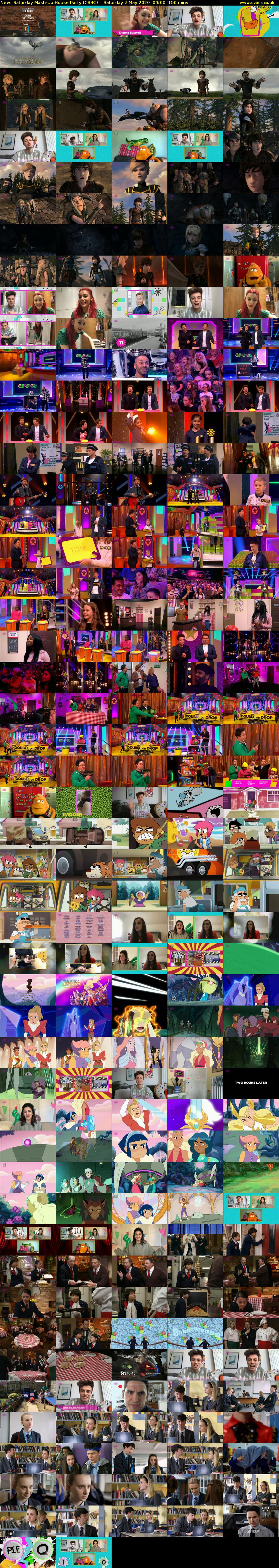 Saturday Mash-Up House Party (CBBC) Saturday 2 May 2020 09:00 - 11:30