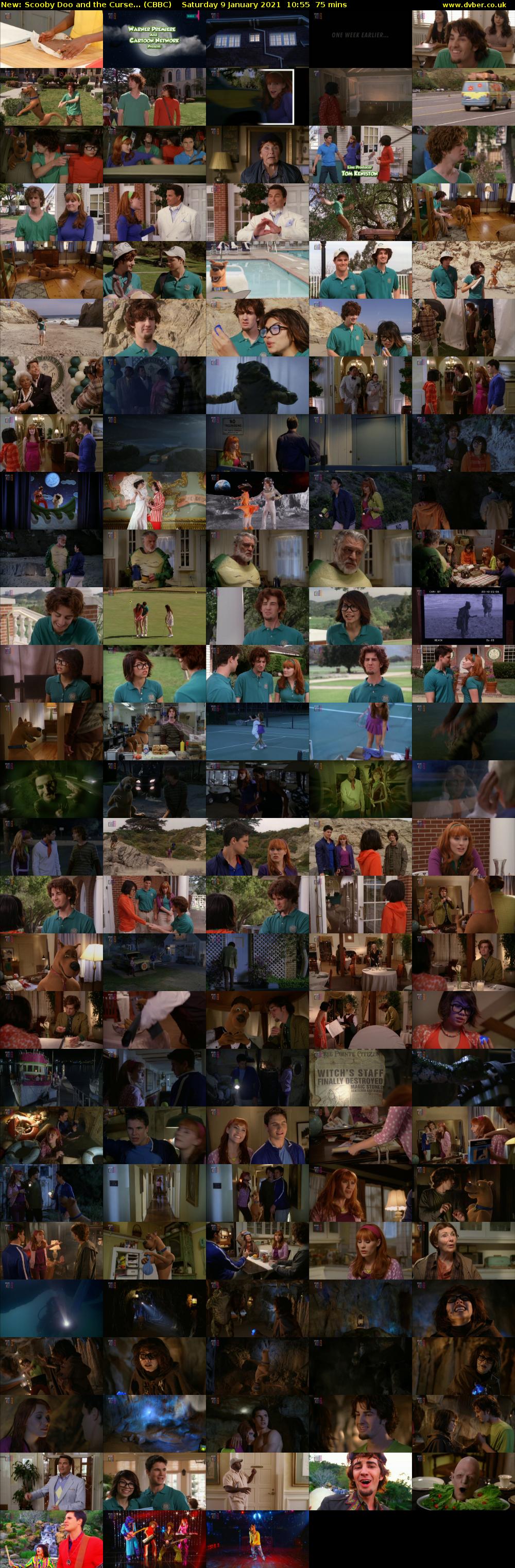 Scooby Doo and the Curse... (CBBC) Saturday 9 January 2021 10:55 - 12:10