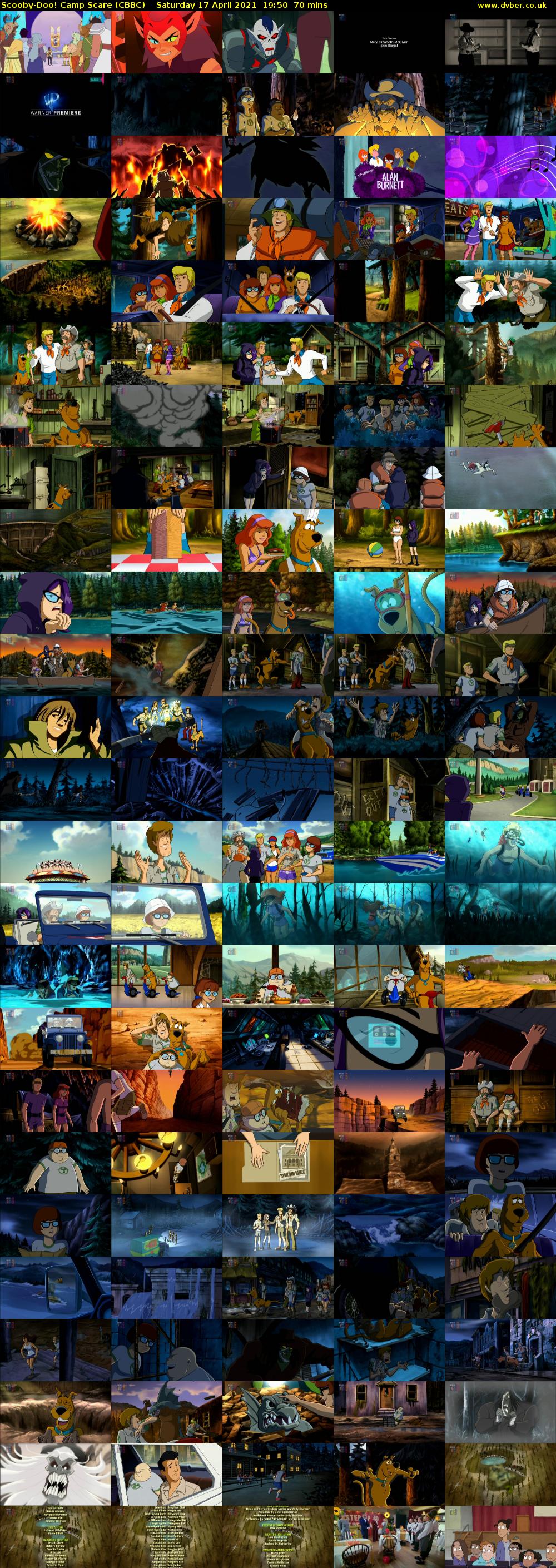 Scooby-Doo! Camp Scare (CBBC) Saturday 17 April 2021 19:50 - 21:00