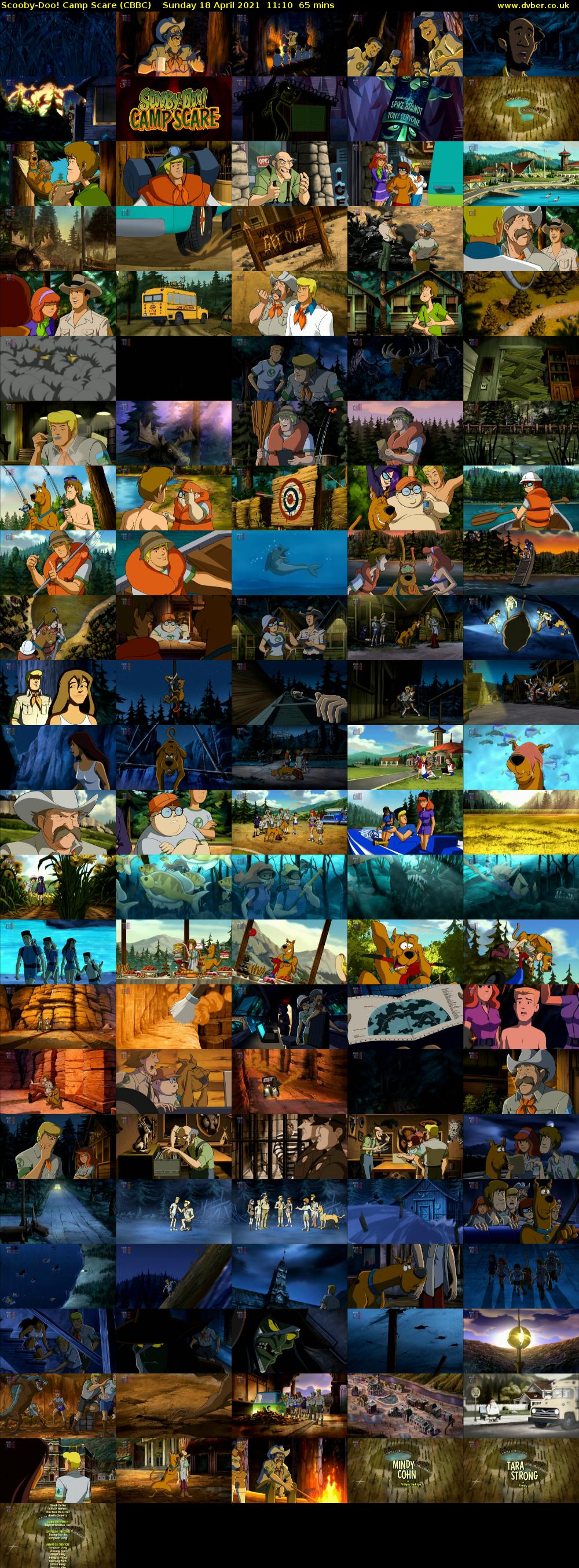 Scooby-Doo! Camp Scare (CBBC) Sunday 18 April 2021 11:10 - 12:15