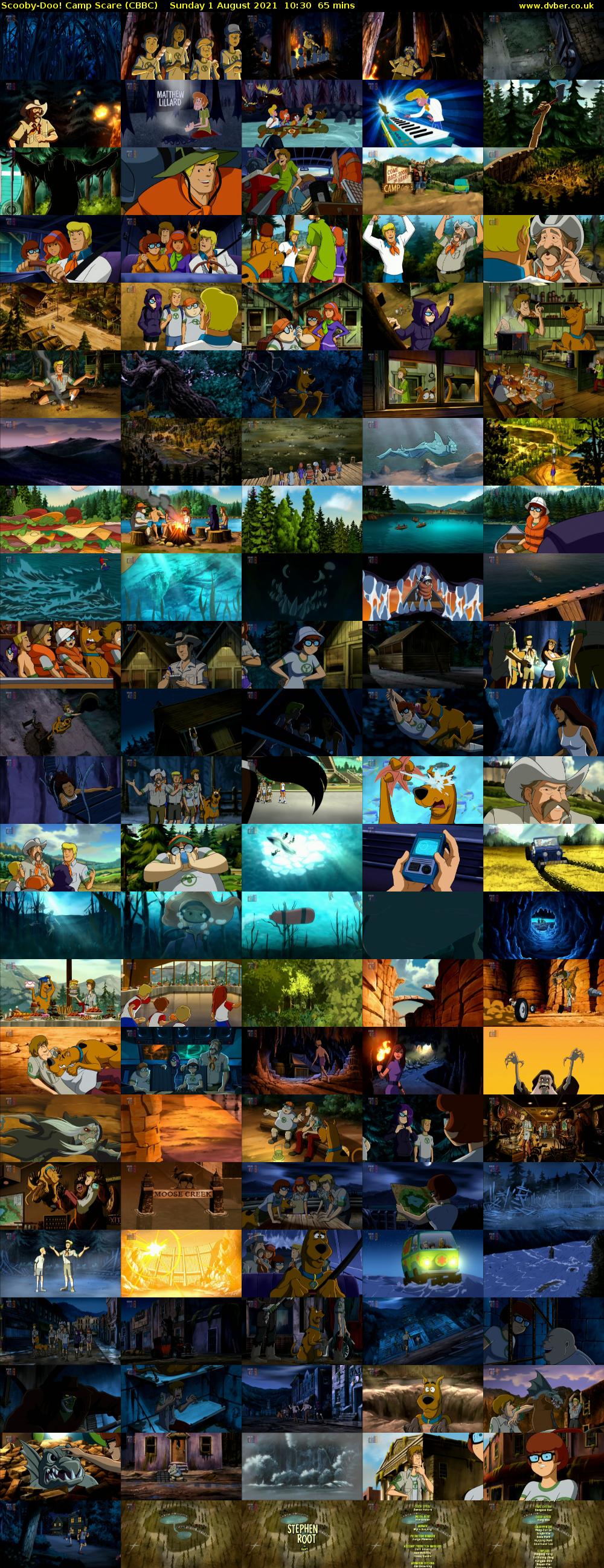 Scooby-Doo! Camp Scare (CBBC) Sunday 1 August 2021 10:30 - 11:35