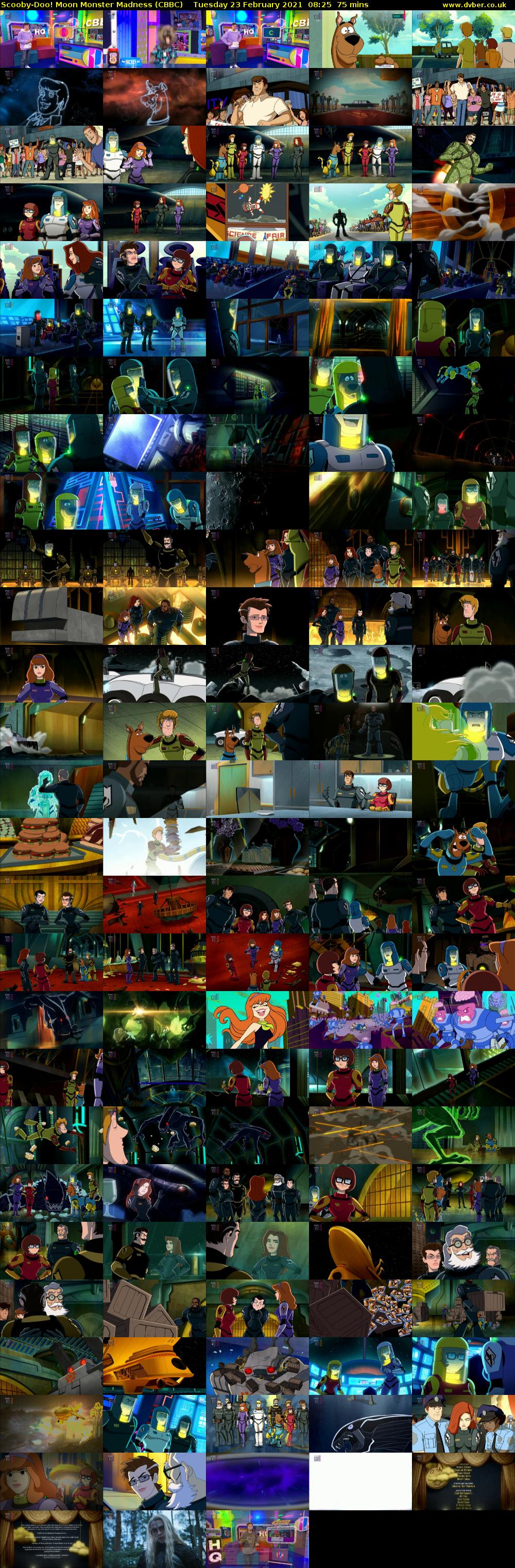 Scooby-Doo! Moon Monster Madness (CBBC) Tuesday 23 February 2021 08:25 - 09:40