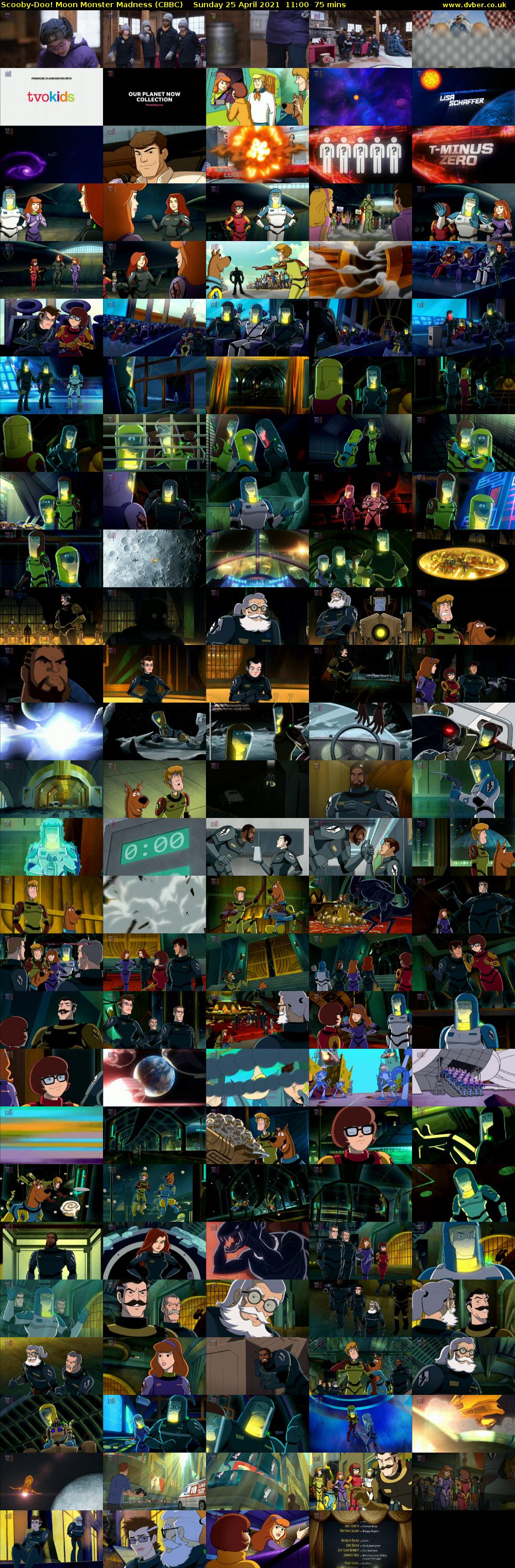 Scooby-Doo! Moon Monster Madness (CBBC) Sunday 25 April 2021 11:00 - 12:15