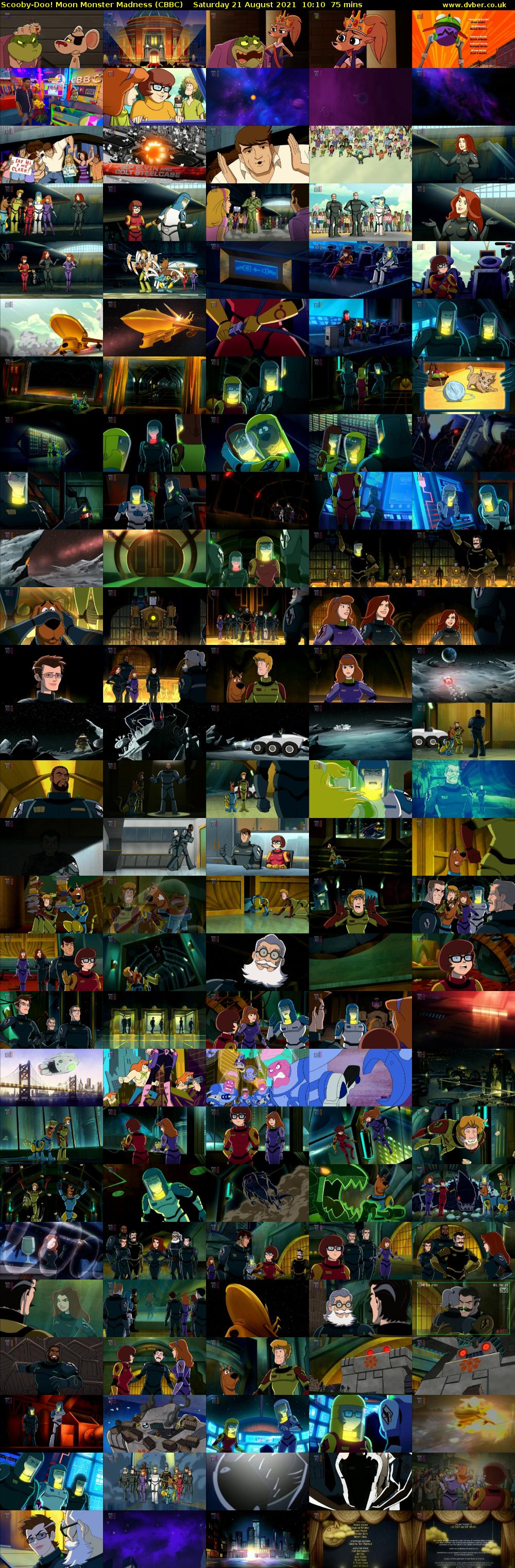 Scooby-Doo! Moon Monster Madness (CBBC) Saturday 21 August 2021 10:10 - 11:25