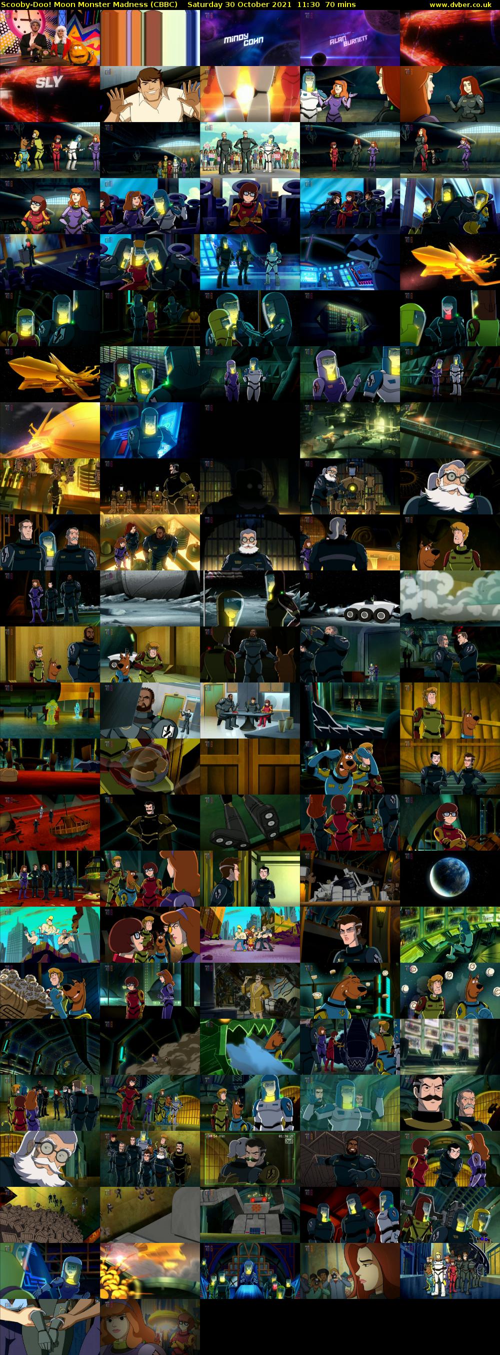 Scooby-Doo! Moon Monster Madness (CBBC) Saturday 30 October 2021 11:30 - 12:40