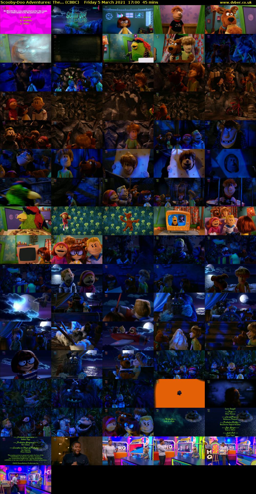 Scooby-Doo Adventures: The... (CBBC) Friday 5 March 2021 17:00 - 17:45