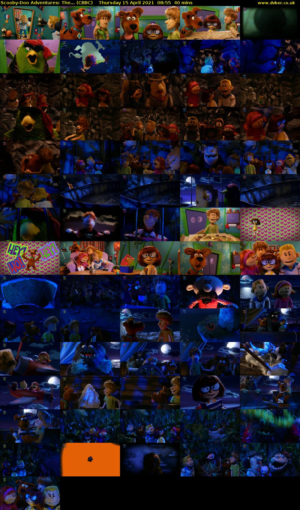 Scooby-Doo Adventures: The... (CBBC) Thursday 15 April 2021 08:55 - 09:35