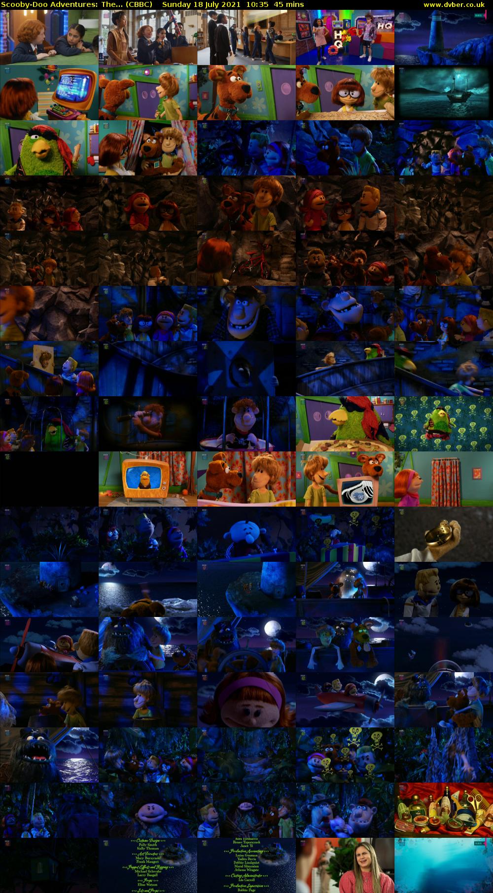 Scooby-Doo Adventures: The... (CBBC) Sunday 18 July 2021 10:35 - 11:20