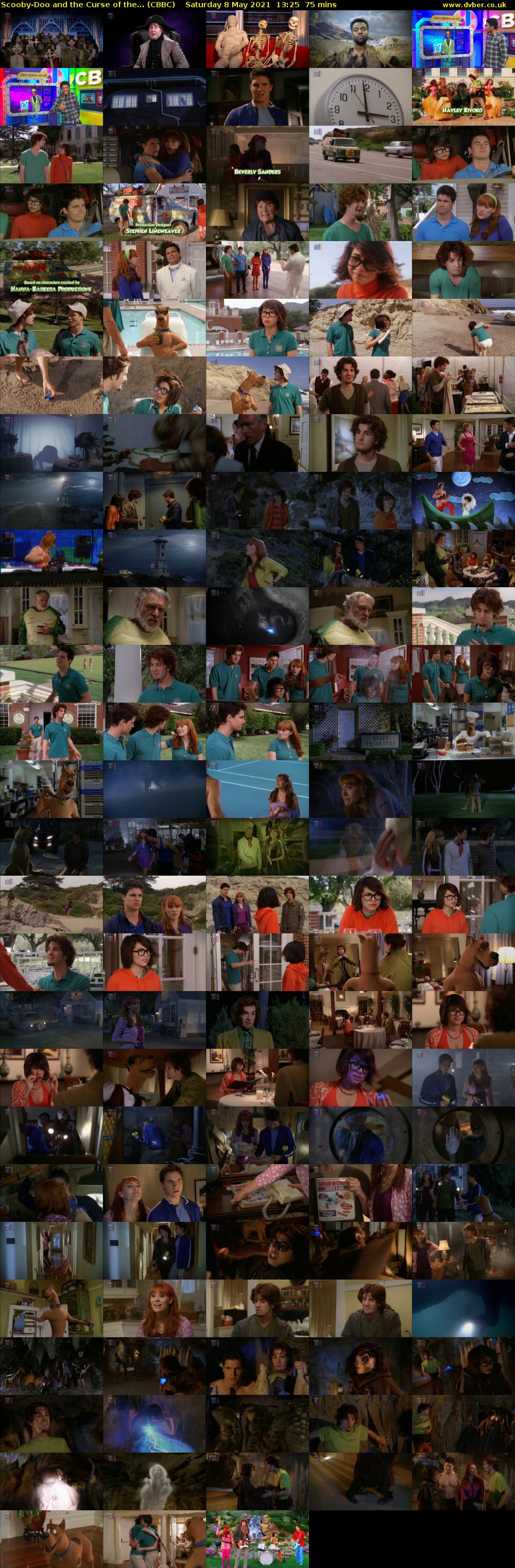 Scooby-Doo and the Curse of the... (CBBC) Saturday 8 May 2021 13:25 - 14:40