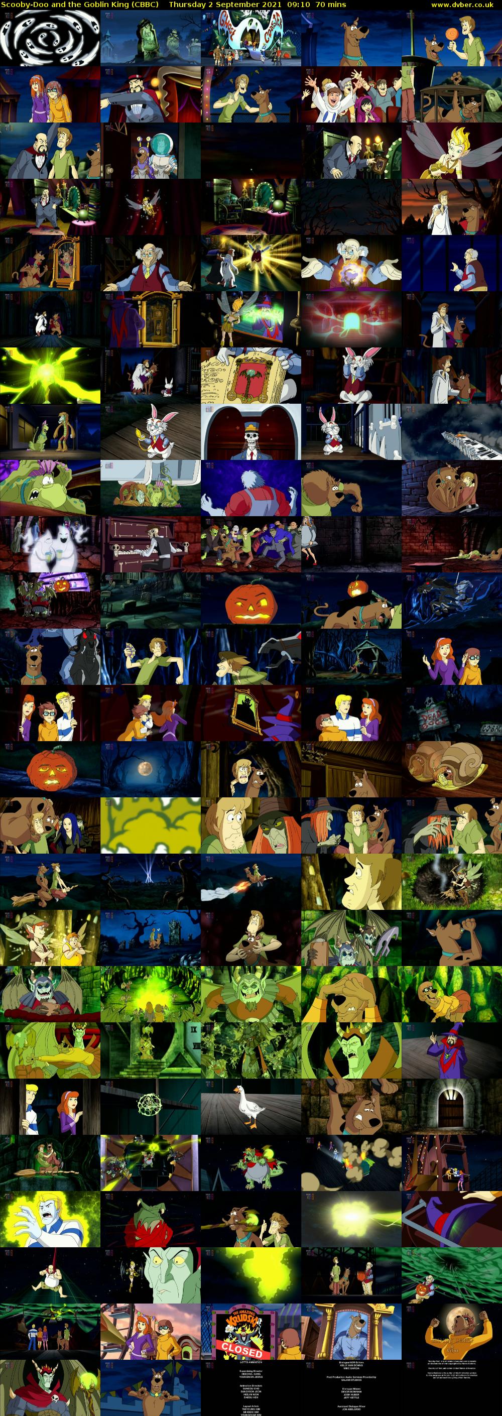 Scooby-Doo and the Goblin King (CBBC) Thursday 2 September 2021 09:10 - 10:20