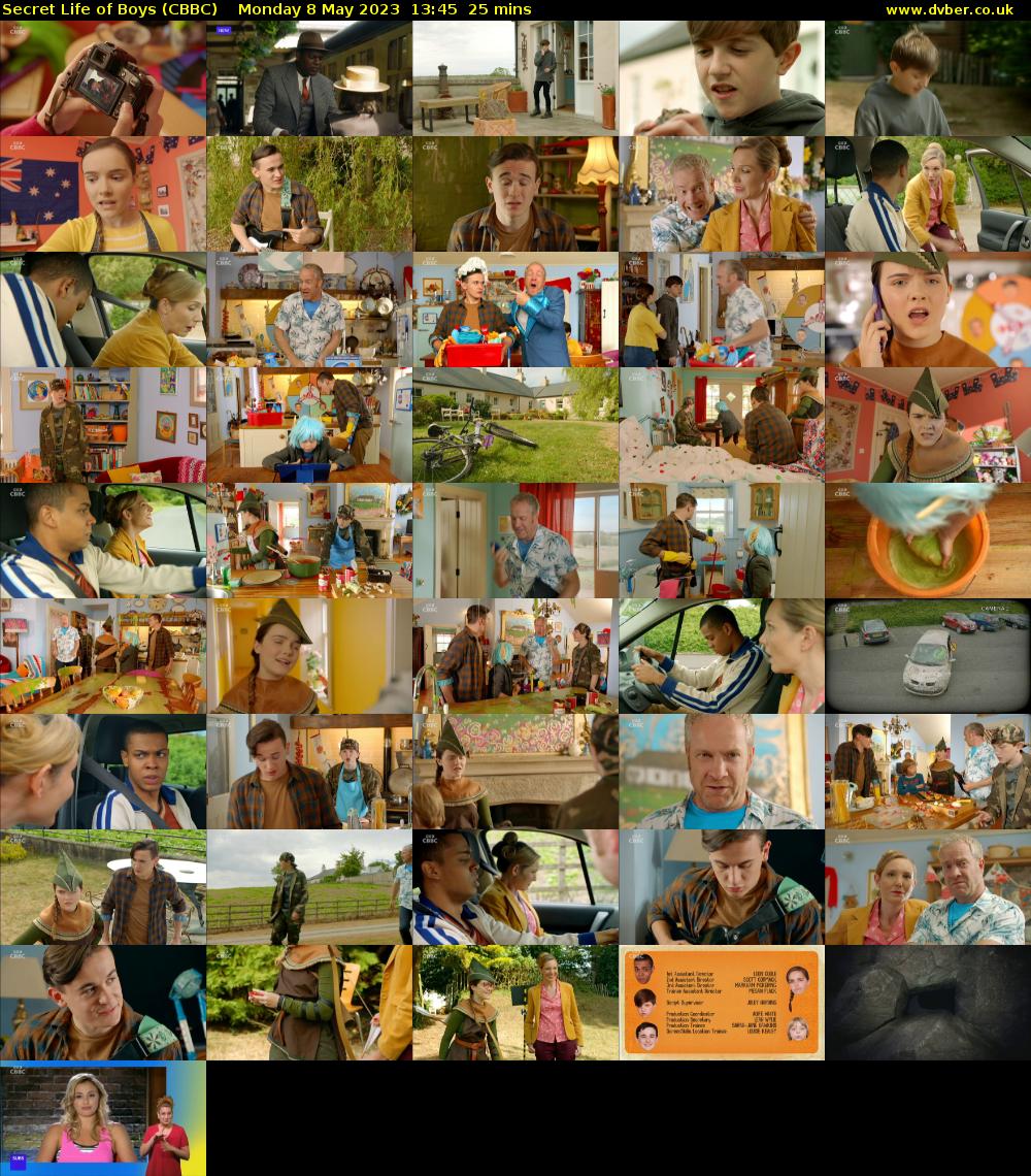 Secret Life of Boys (CBBC) Monday 8 May 2023 13:45 - 14:10