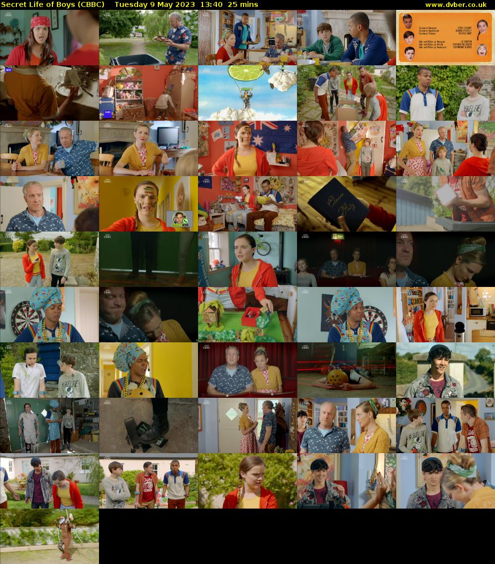 Secret Life of Boys (CBBC) Tuesday 9 May 2023 13:40 - 14:05