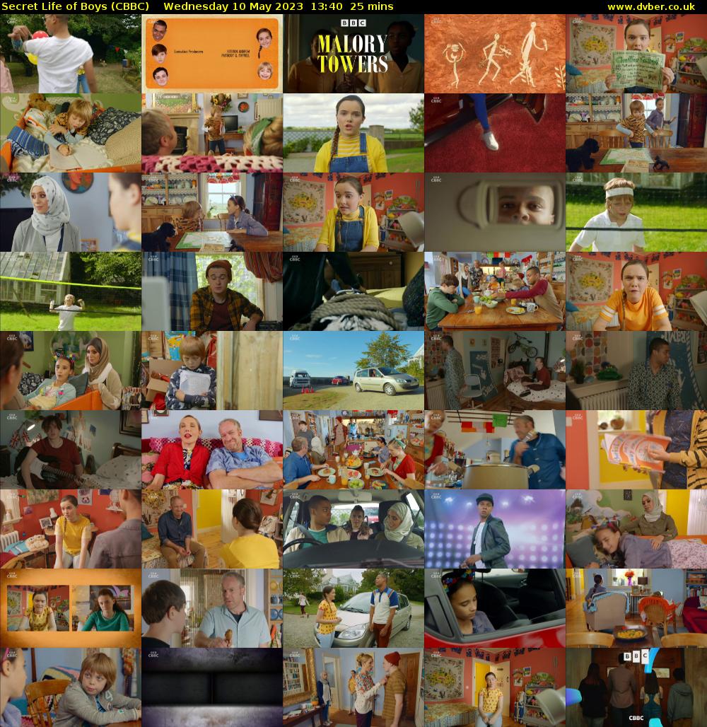 Secret Life of Boys (CBBC) Wednesday 10 May 2023 13:40 - 14:05