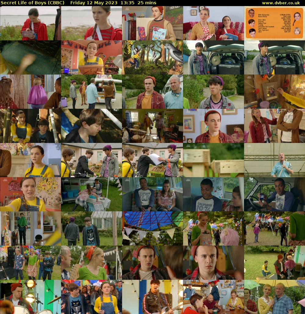 Secret Life of Boys (CBBC) Friday 12 May 2023 13:35 - 14:00