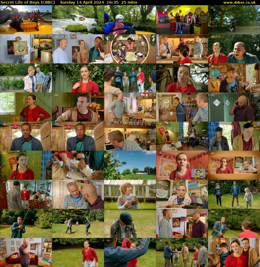 Secret Life of Boys (CBBC) Sunday 14 April 2024 16:35 - 17:00