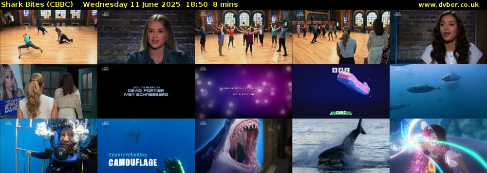 Shark Bites (CBBC) Wednesday 11 June 2025 18:50 - 18:58